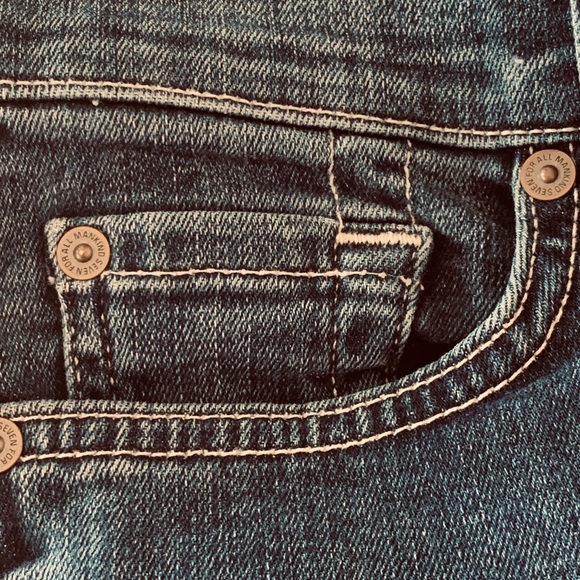 7 For All Mankind Bootcut Jeans Size 27 - Picture 2 of 11